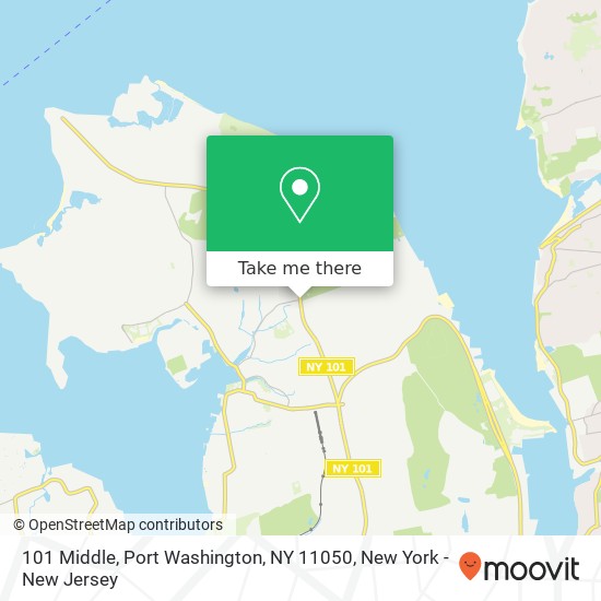 101 Middle, Port Washington, NY 11050 map