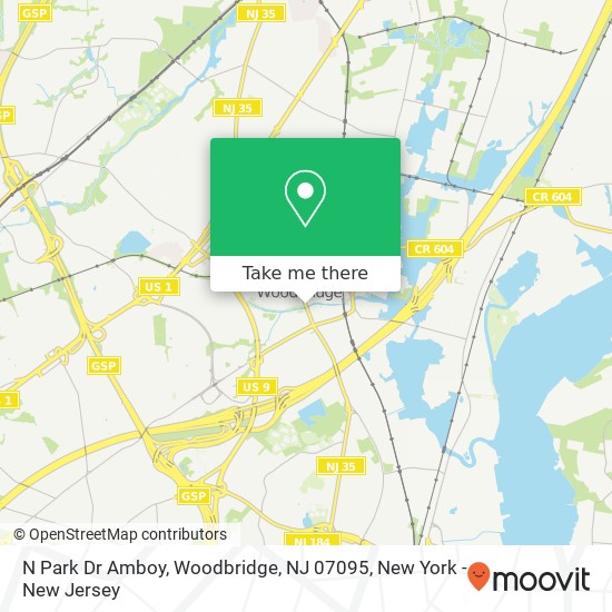 N Park Dr Amboy, Woodbridge, NJ 07095 map
