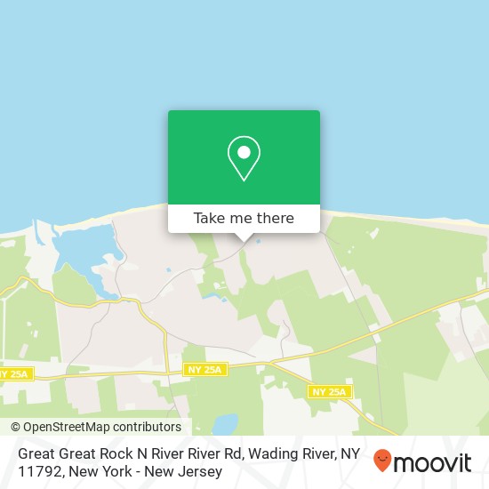 Great Great Rock N River River Rd, Wading River, NY 11792 map