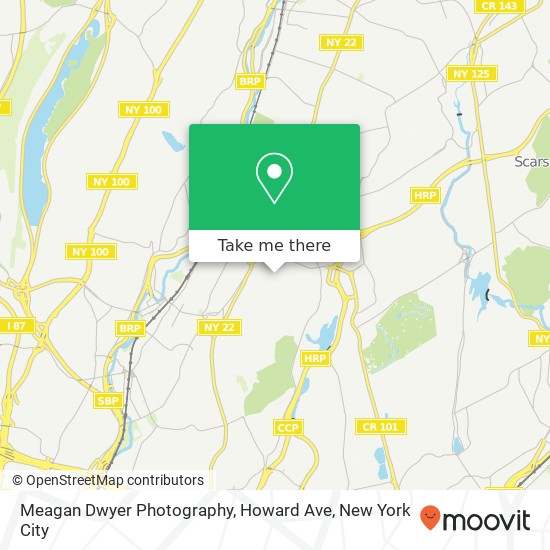 Mapa de Meagan Dwyer Photography, Howard Ave