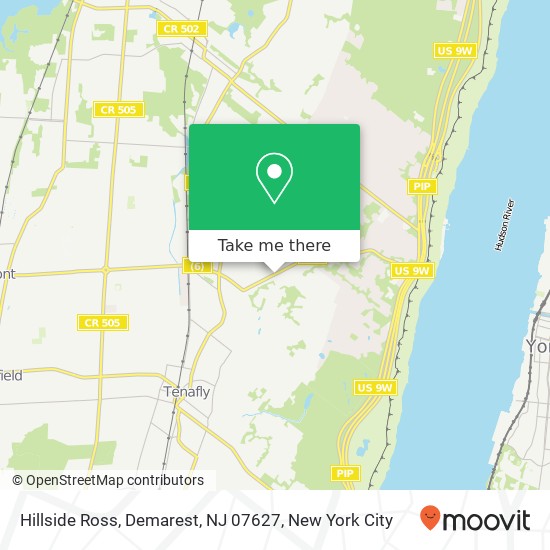 Hillside Ross, Demarest, NJ 07627 map