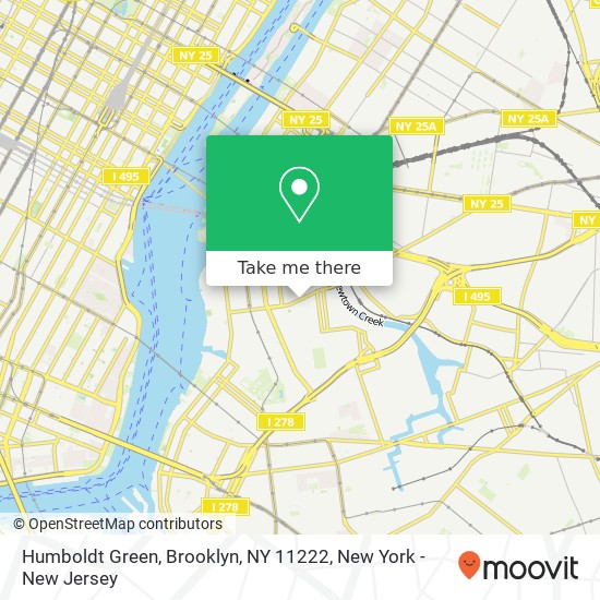 Humboldt Green, Brooklyn, NY 11222 map