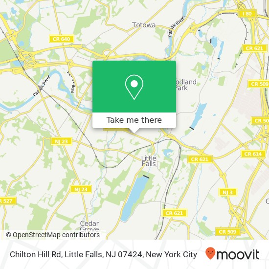 Chilton Hill Rd, Little Falls, NJ 07424 map