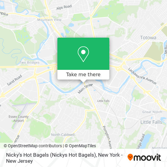 Nicky's Hot Bagels (Nickys Hot Bagels) map