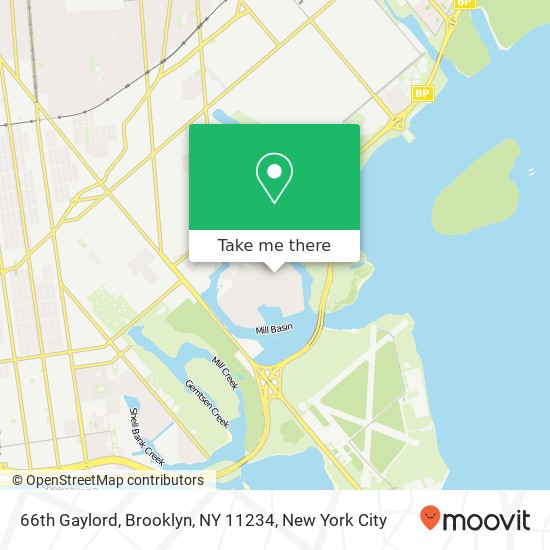 66th Gaylord, Brooklyn, NY 11234 map