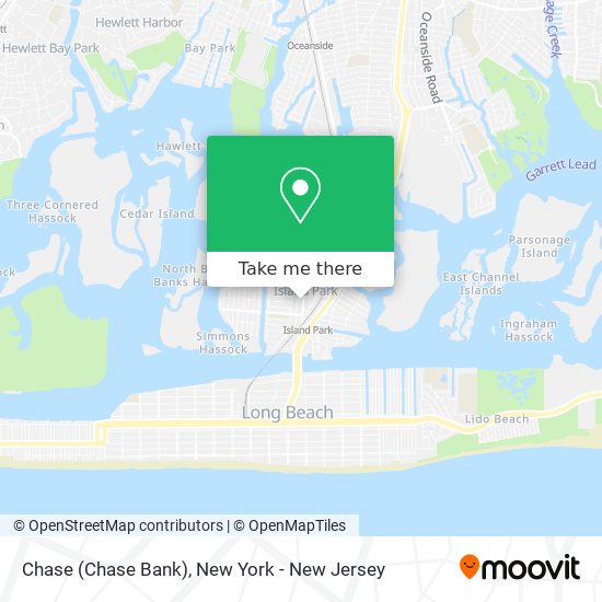 Chase (Chase Bank) map