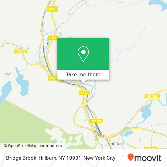 Bridge Brook, Hillburn, NY 10931 map