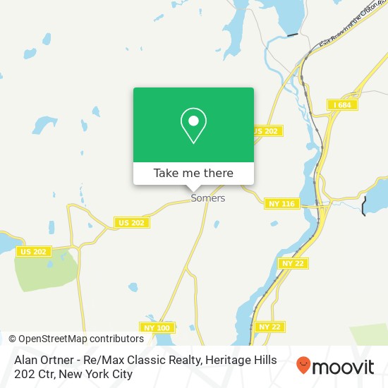 Mapa de Alan Ortner - Re / Max Classic Realty, Heritage Hills 202 Ctr