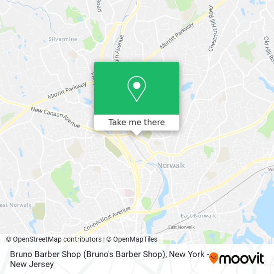 Bruno Barber Shop map