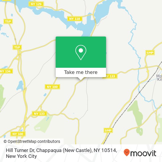 Hill Turner Dr, Chappaqua (New Castle), NY 10514 map