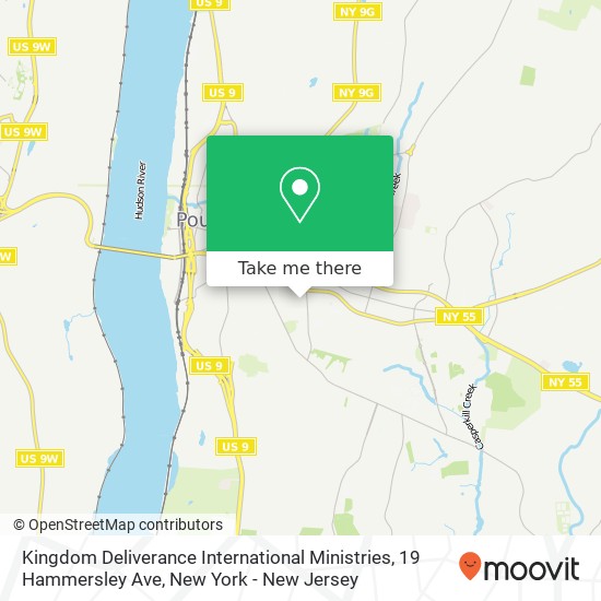 Mapa de Kingdom Deliverance International Ministries, 19 Hammersley Ave