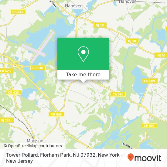 Tower Pollard, Florham Park, NJ 07932 map