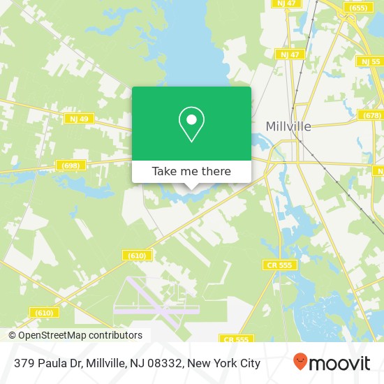 379 Paula Dr, Millville, NJ 08332 map