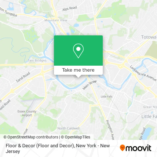 How to get to Floor & Decor (Floor and Decor) in Wayne, Nj by Bus or Train?
