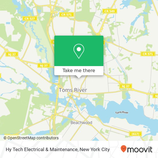 Hy Tech Electrical & Maintenance map