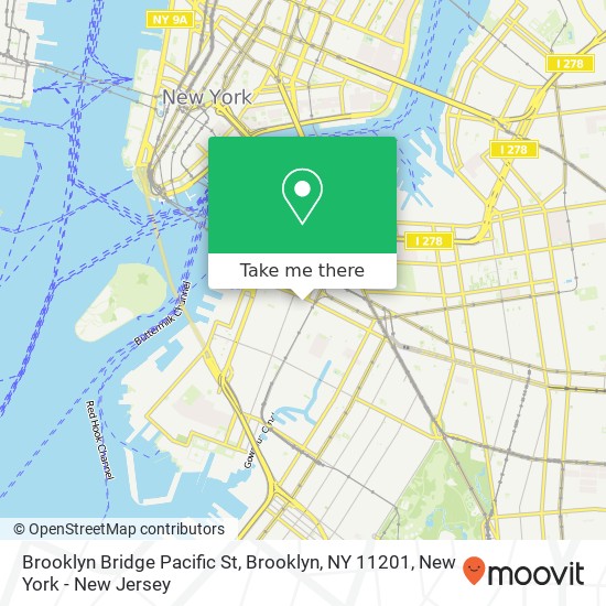 Brooklyn Bridge Pacific St, Brooklyn, NY 11201 map