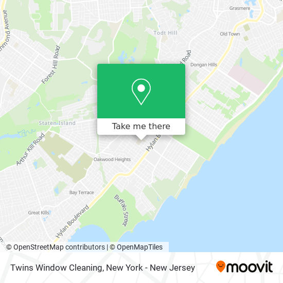 Twins Window Cleaning map