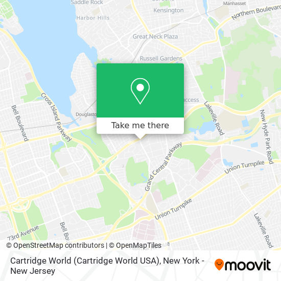 Mapa de Cartridge World (Cartridge World USA)