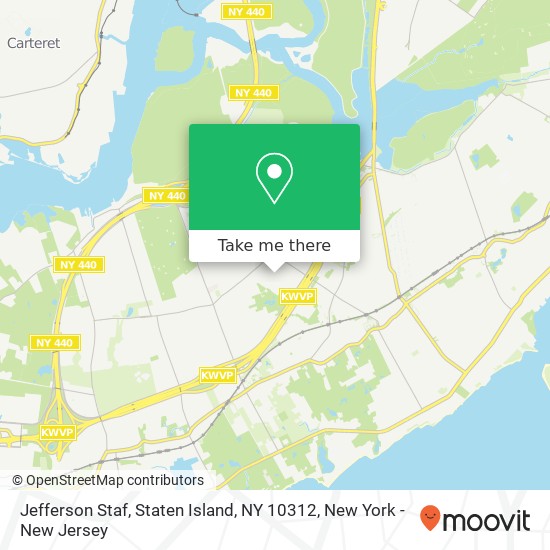 Jefferson Staf, Staten Island, NY 10312 map