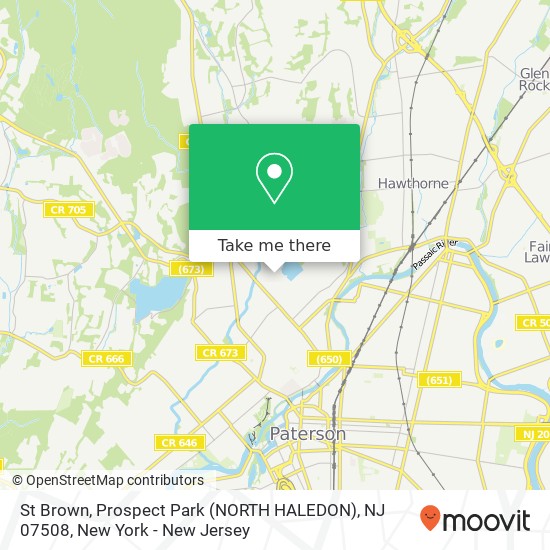 St Brown, Prospect Park (NORTH HALEDON), NJ 07508 map