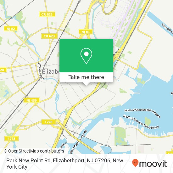 Park New Point Rd, Elizabethport, NJ 07206 map