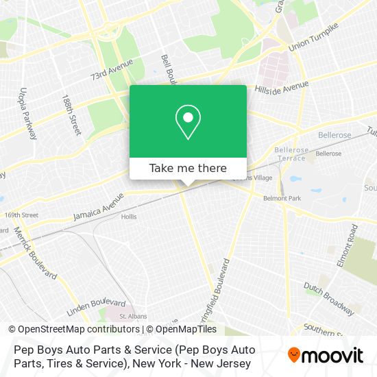 Pep Boys Auto Parts & Service (Pep Boys Auto Parts, Tires & Service) map