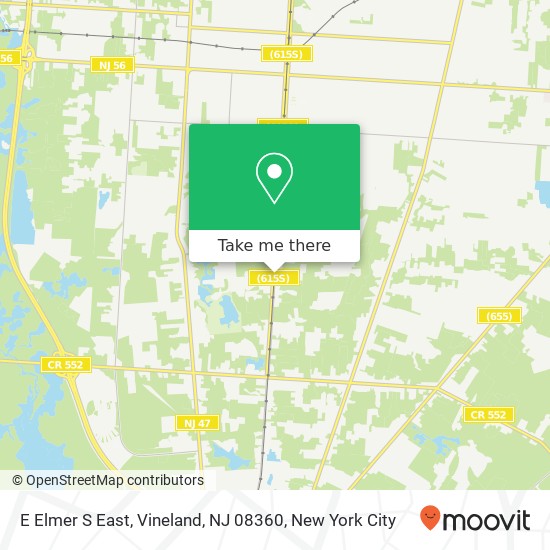 E Elmer S East, Vineland, NJ 08360 map