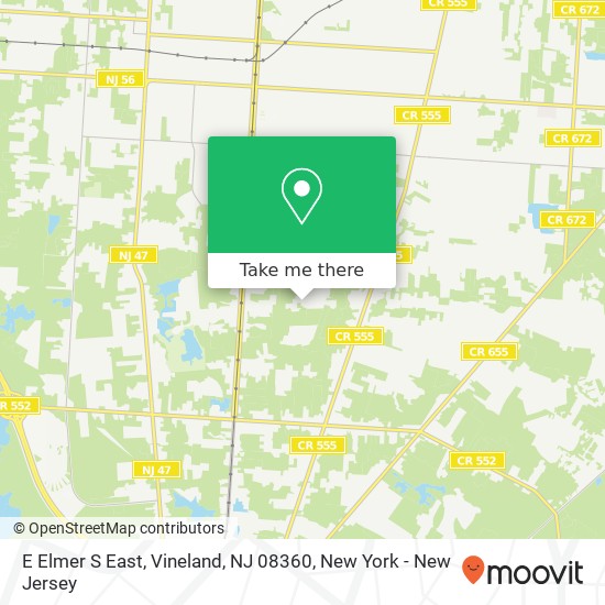 E Elmer S East, Vineland, NJ 08360 map