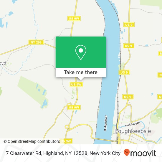 7 Clearwater Rd, Highland, NY 12528 map