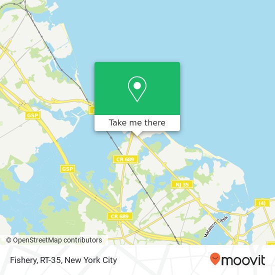Fishery, RT-35 map