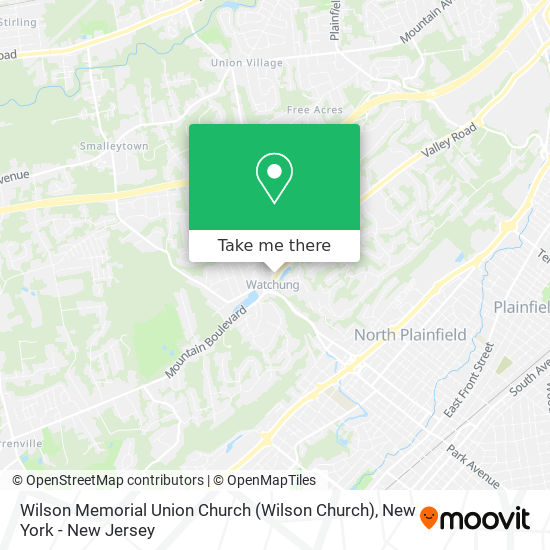 Wilson Memorial Union Church (Wilson Church) map