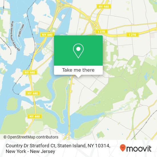 Country Dr Stratford Ct, Staten Island, NY 10314 map