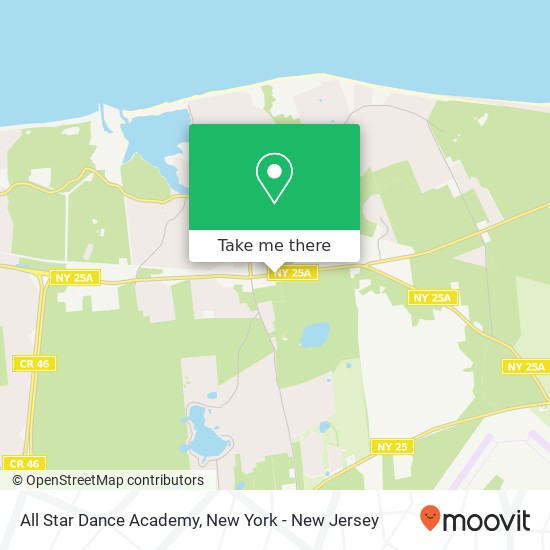 All Star Dance Academy map