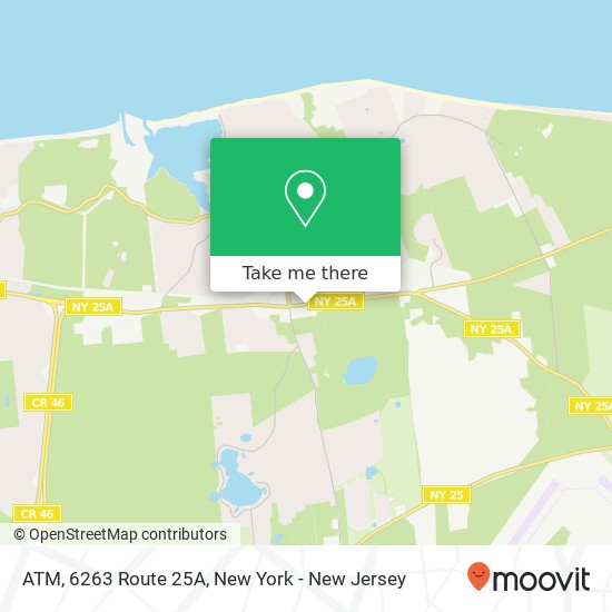 Mapa de ATM, 6263 Route 25A