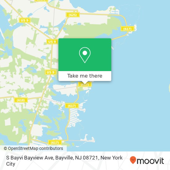 S Bayvi Bayview Ave, Bayville, NJ 08721 map