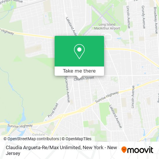 Claudia Argueta-Re / Max Unlimited map