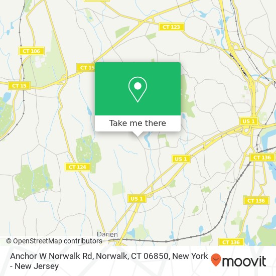 Anchor W Norwalk Rd, Norwalk, CT 06850 map