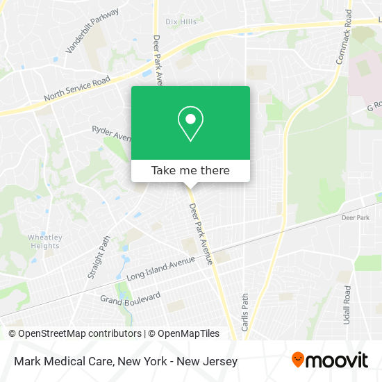 Mapa de Mark Medical Care