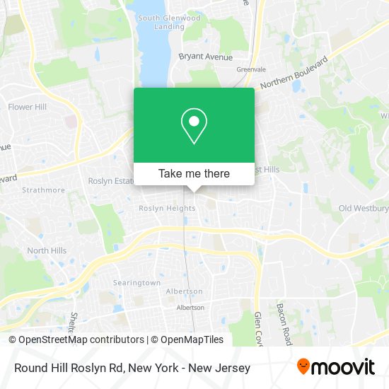 Mapa de Round Hill Roslyn Rd