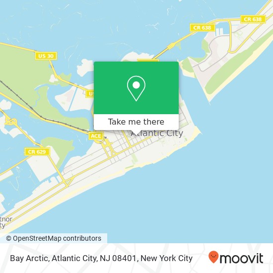 Bay Arctic, Atlantic City, NJ 08401 map