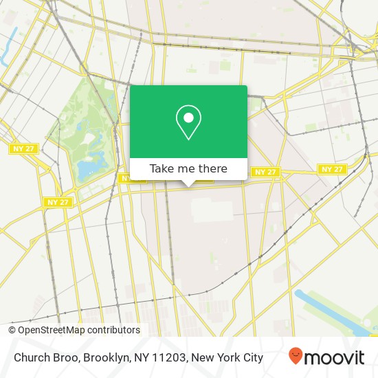 Church Broo, Brooklyn, NY 11203 map