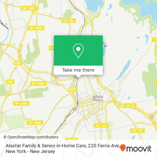 Mapa de Alastar Family & Senior in-Home Care, 220 Ferris Ave