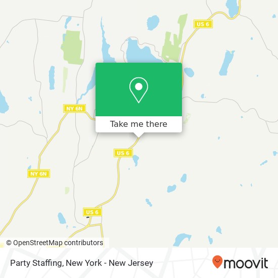 Party Staffing map