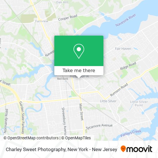 Charley Sweet Photography map