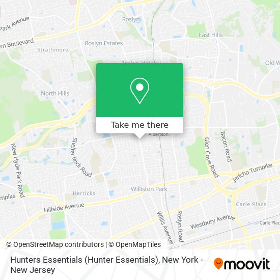 Mapa de Hunters Essentials (Hunter Essentials)