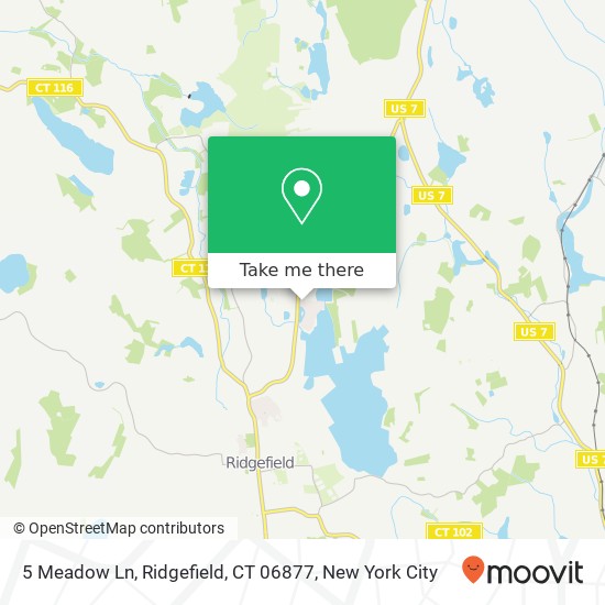 5 Meadow Ln, Ridgefield, CT 06877 map