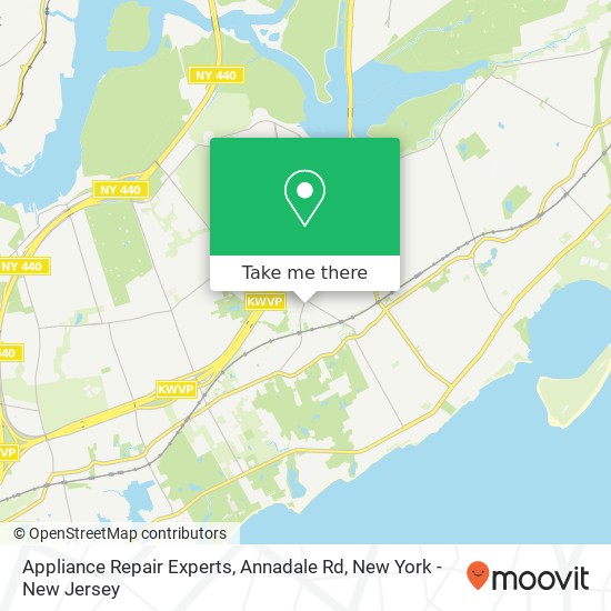 Appliance Repair Experts, Annadale Rd map