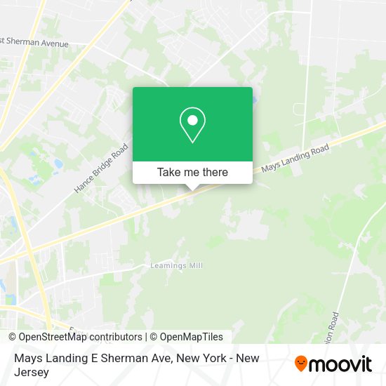 Mays Landing E Sherman Ave, Millville, NJ 08332 map