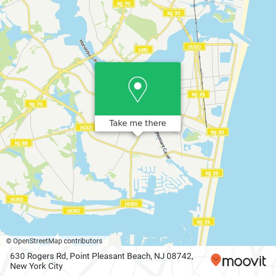 630 Rogers Rd, Point Pleasant Beach, NJ 08742 map