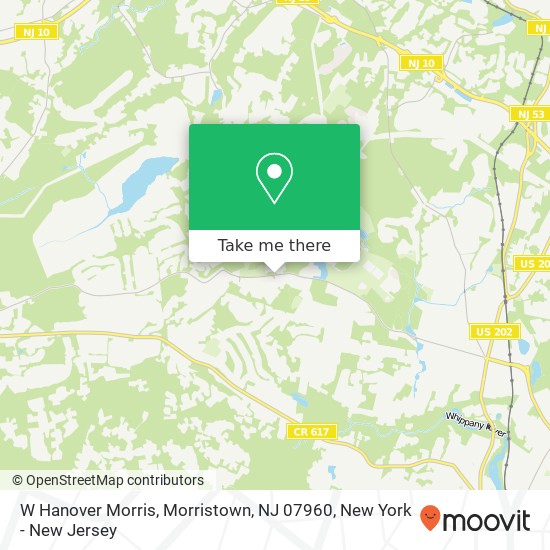 W Hanover Morris, Morristown, NJ 07960 map